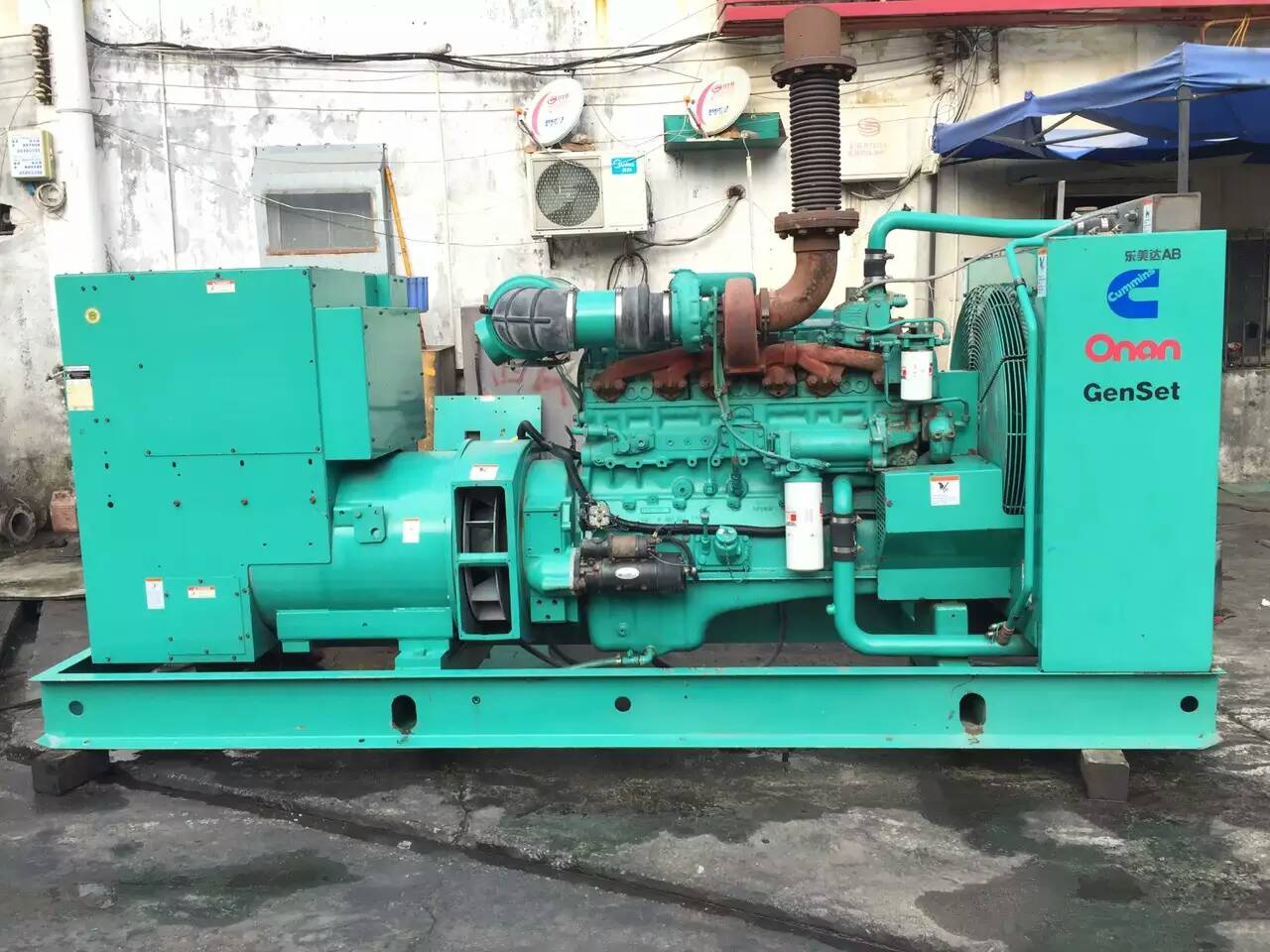 康平租赁发电机-柴油发电机不正常冒烟的原因